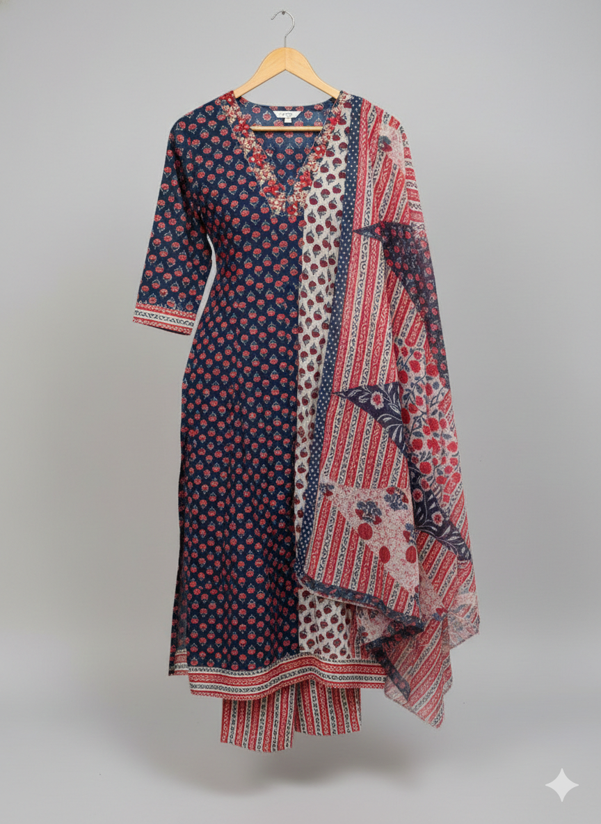 Gulnaar Anarkali Set