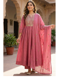 Gulab Zari Anarkali