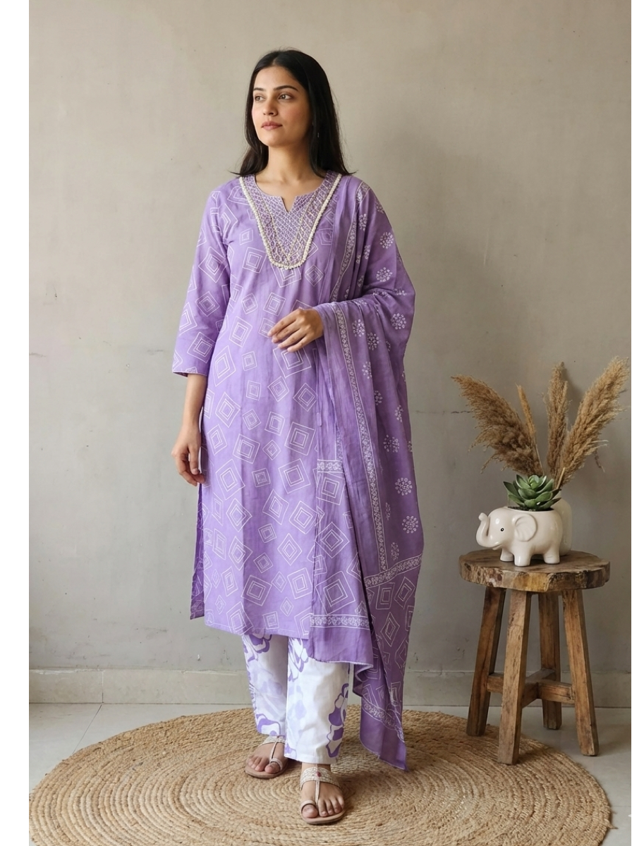 Mauve Mosaic & Bloom