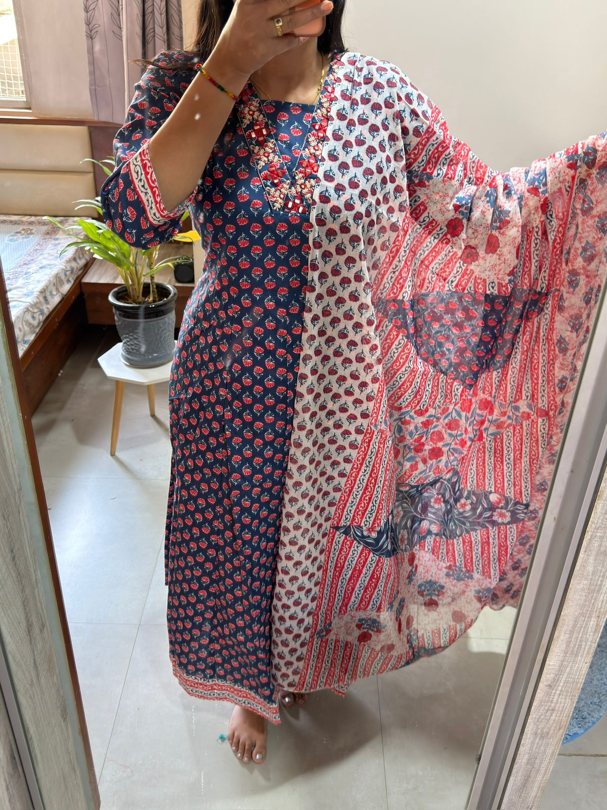 Gulnaar Anarkali Set